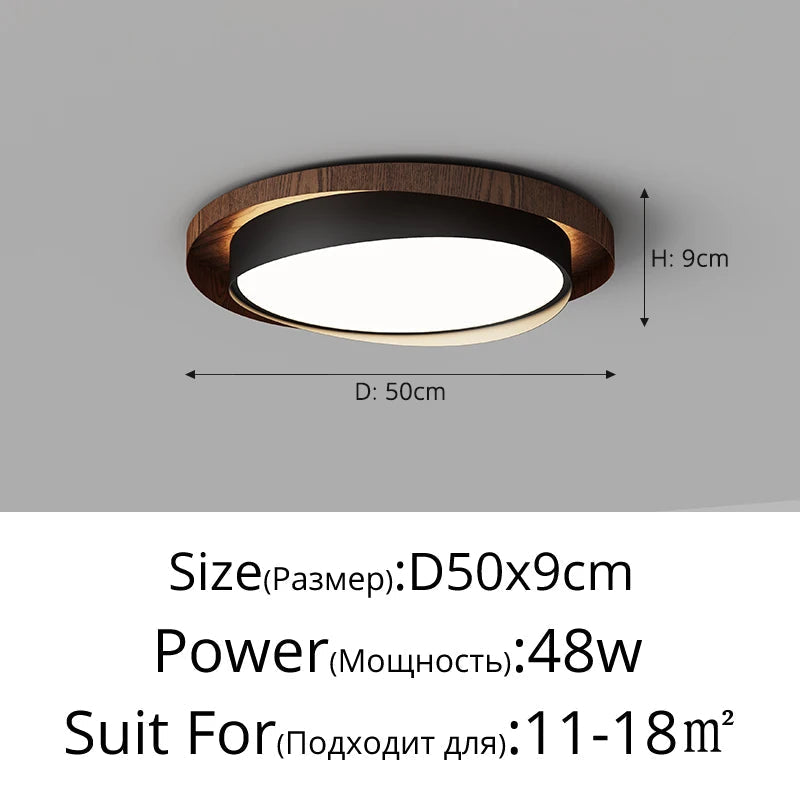plafonnier nordique à LED design moderne pour intérieur