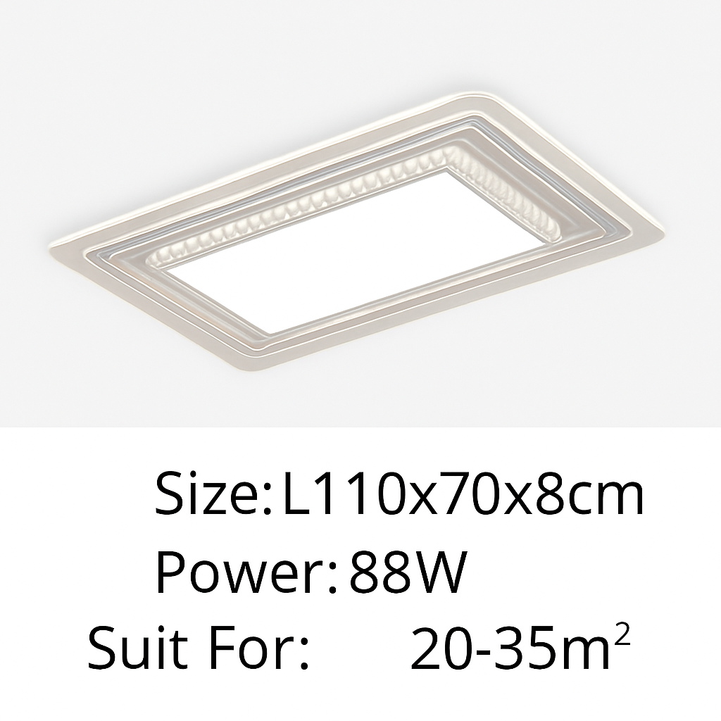 plafonnier nordique post-moderne luxueux en cristal simple