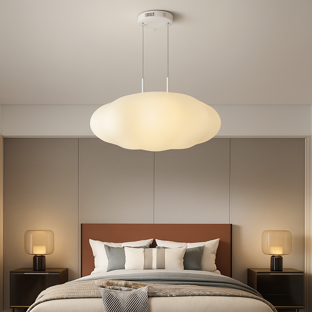 plafonnier nuage créatif moderne pour chambre d'enfant