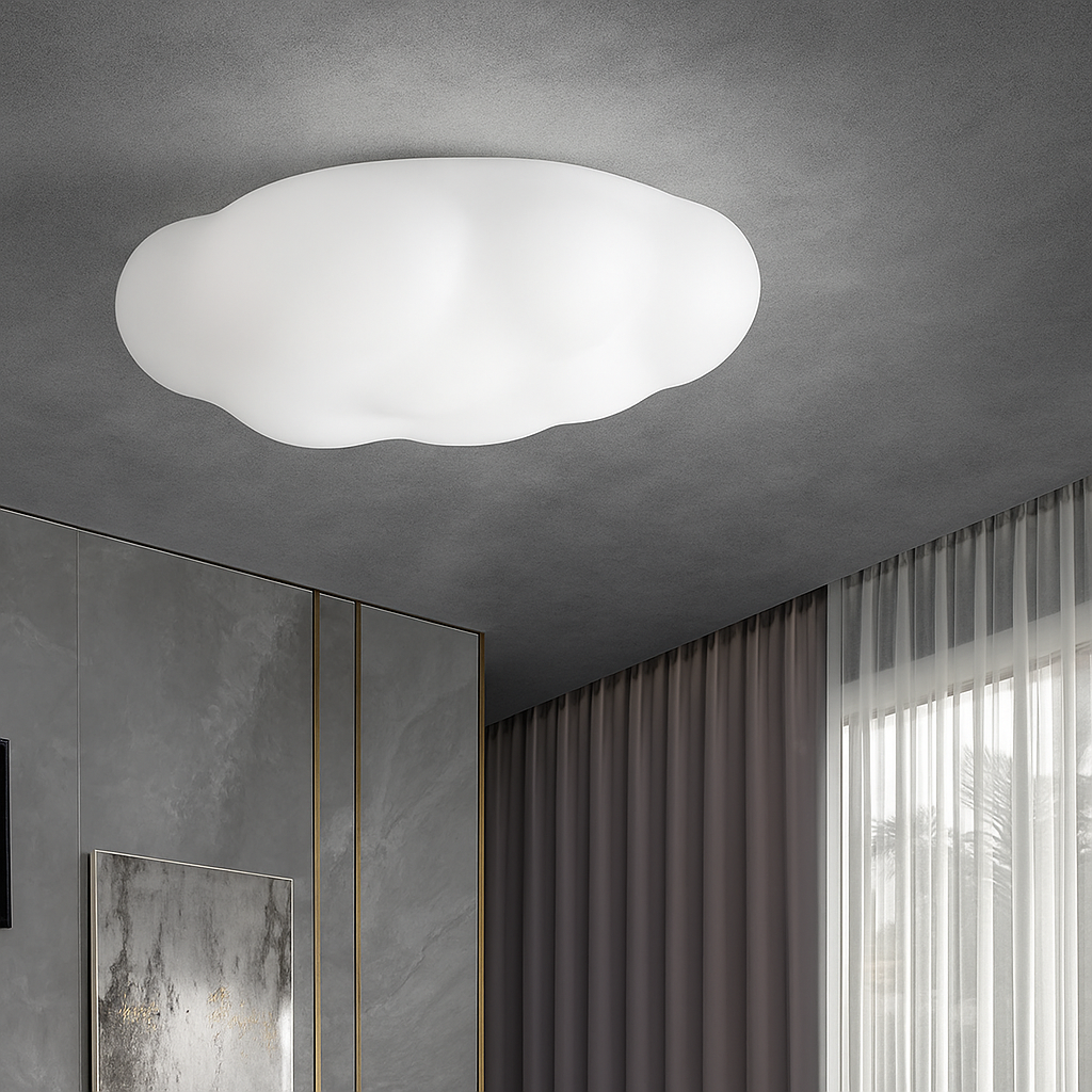 plafonnier nuage créatif moderne pour chambre d'enfant