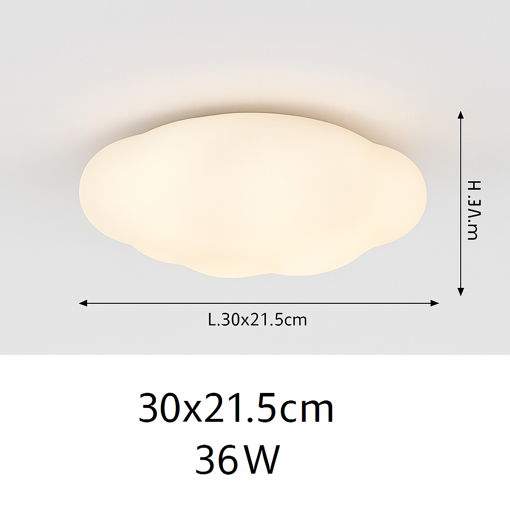 plafonnier nuage créatif moderne pour chambre d'enfant