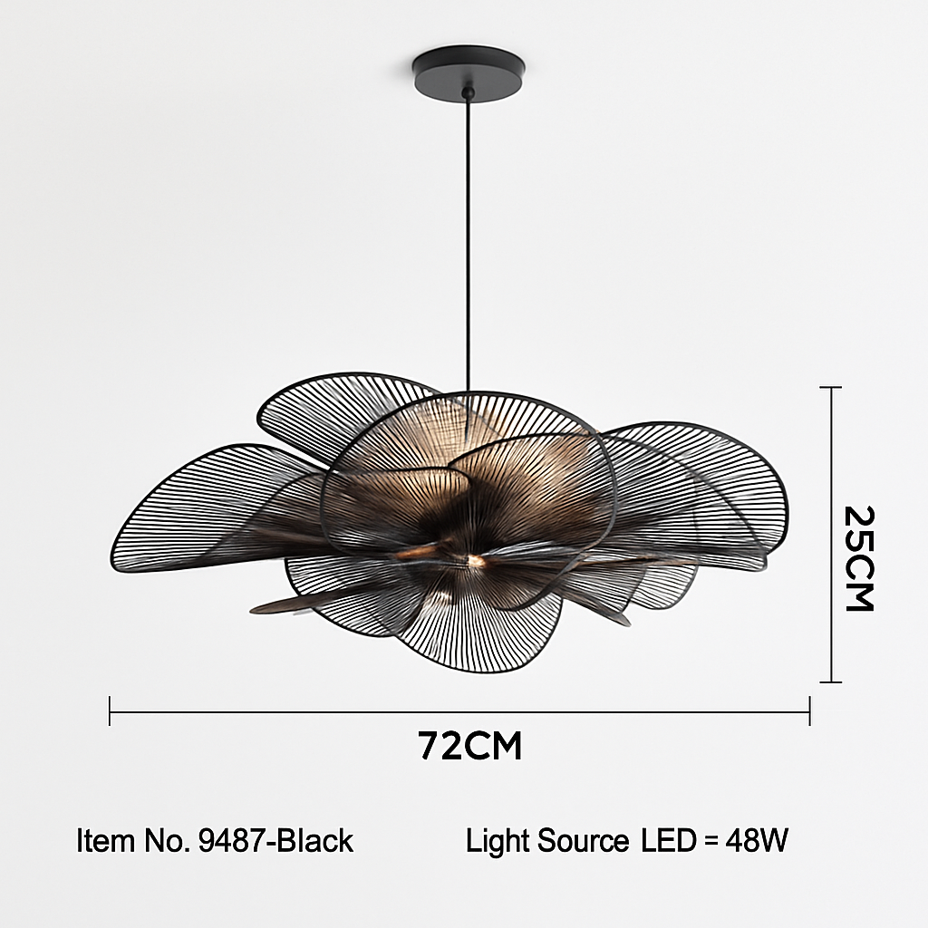 plafonnier ou suspension led design créatif luminaire décoratif
