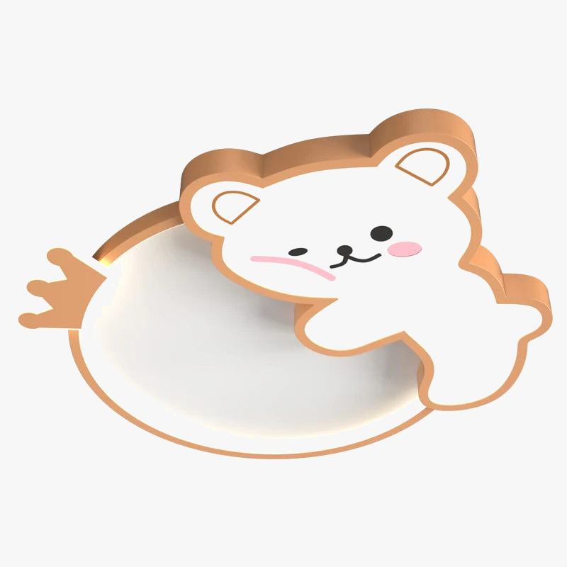 plafonnier ours mignon pour intérieur et décoration enfant