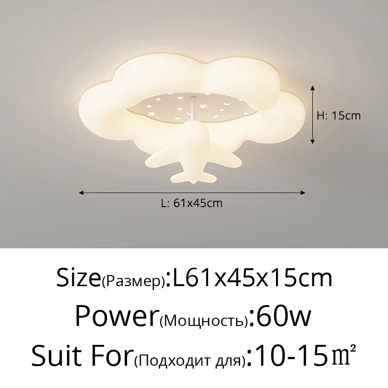 plafonnier pétales de vent éclairage décoratif pour intérieur