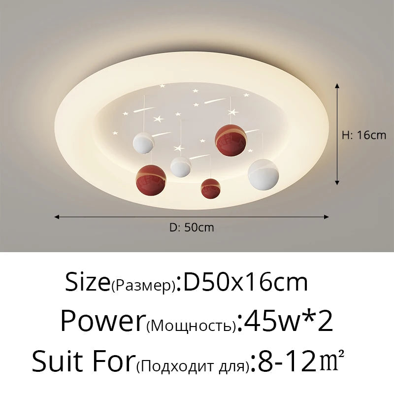 plafonnier protection yeux spectre complet pour enfants créatifs