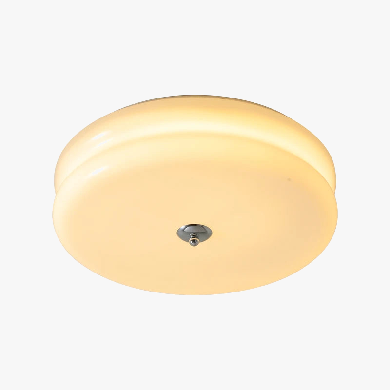 plafonnier rétro en verre pour un style nordique élégant