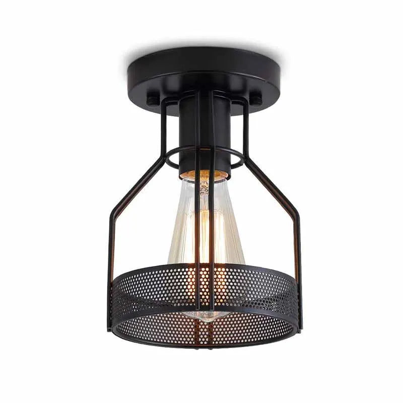 plafonnier rétro vintage lampe industrielle pour hôtel bar restaurant