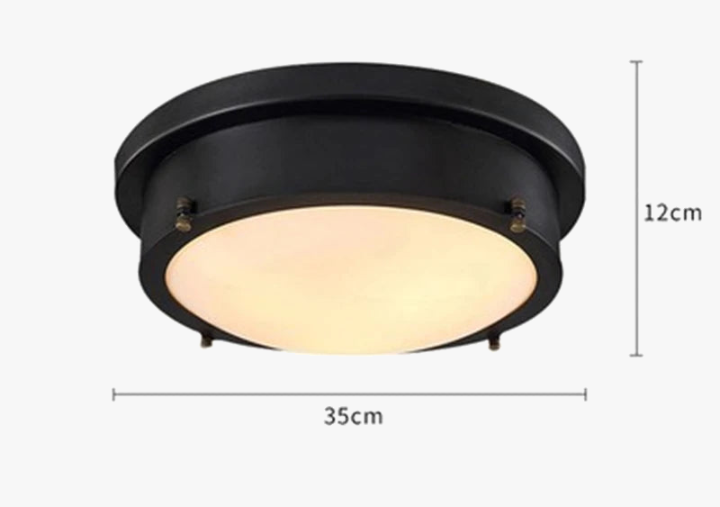 plafonnier rétro vintage style industriel pour intérieur et extérieur