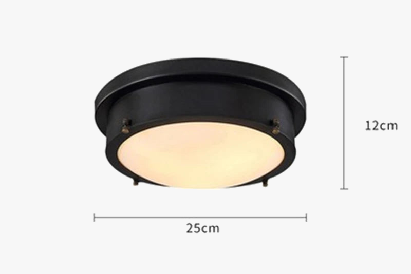 plafonnier rétro vintage style industriel pour intérieur et extérieur
