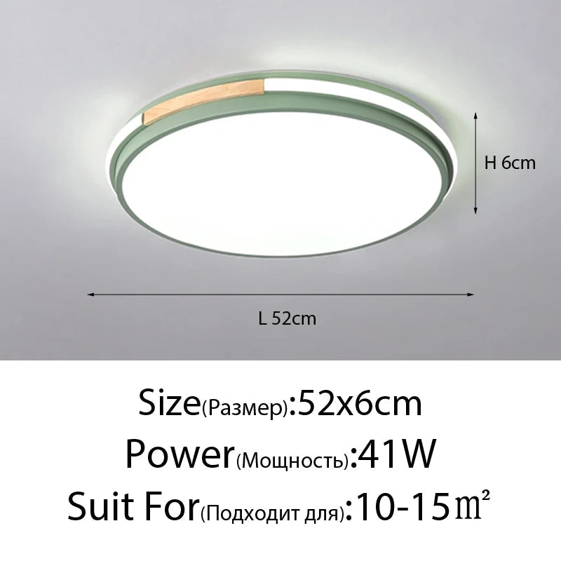 plafonnier rond design moderne pour intérieur lumineux décoratif