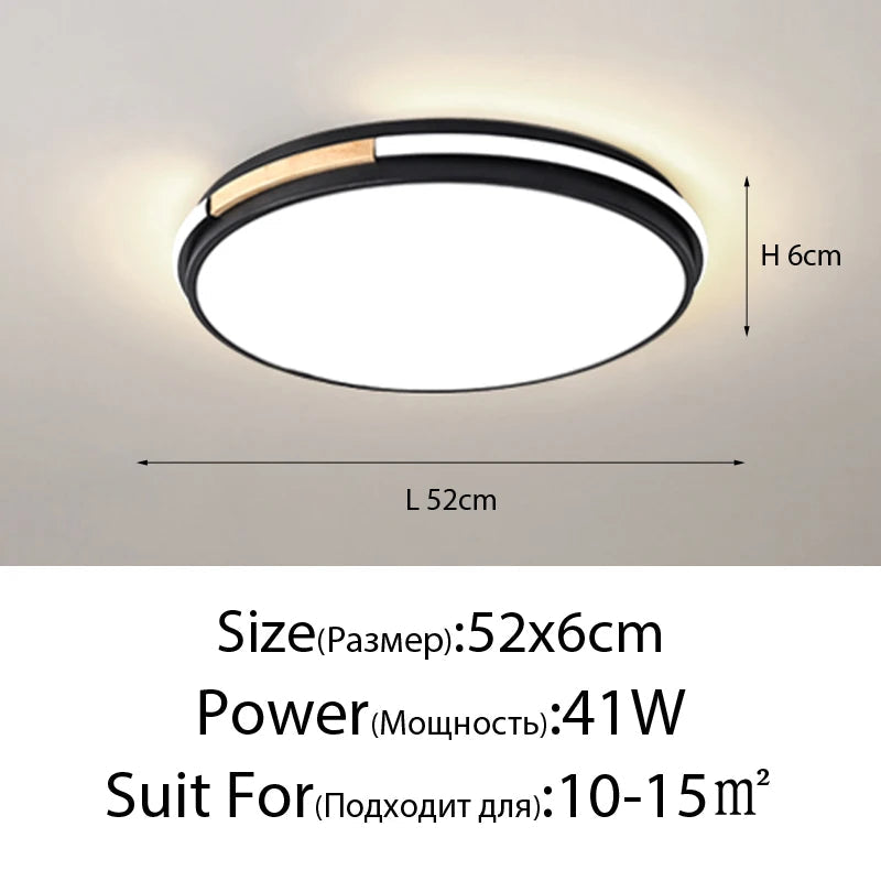 plafonnier rond design moderne pour intérieur lumineux décoratif