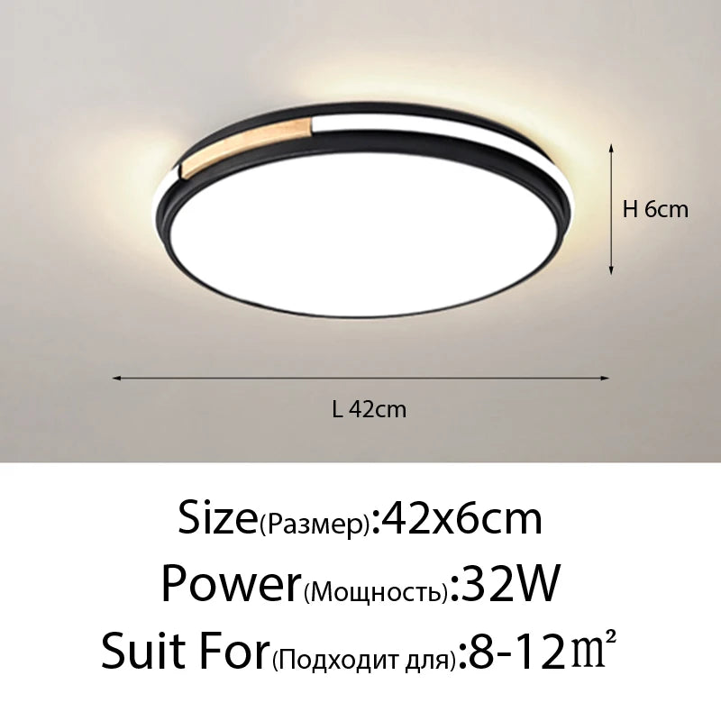 plafonnier rond design moderne pour intérieur lumineux décoratif