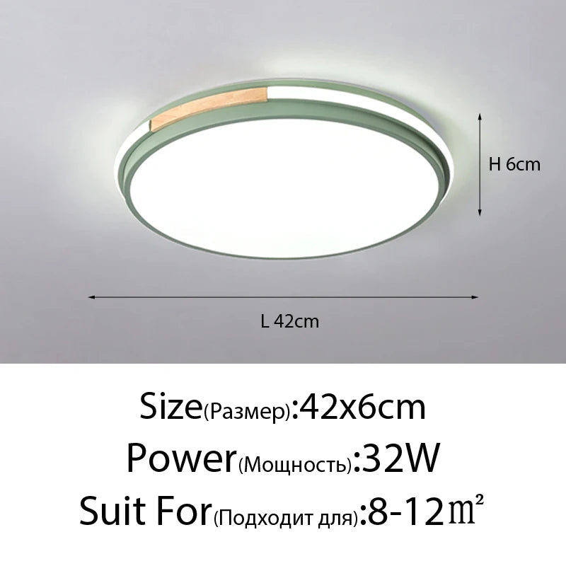 plafonnier rond design moderne pour intérieur lumineux décoratif