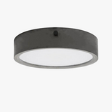 Plafonnier rond en ciment pour salon