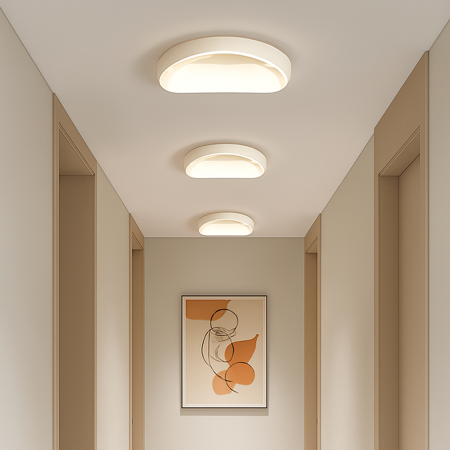 plafonnier rond minimaliste moderne créatif nordique éclairage