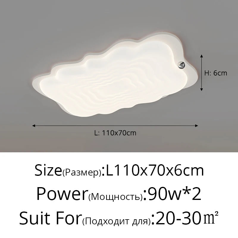 plafonnier à spectre complet moderne protection des yeux