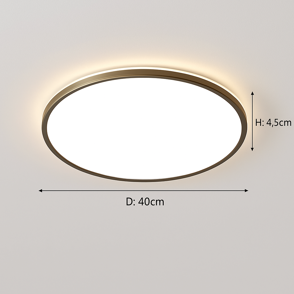 plafonnier à spectre complet protection des yeux haut de gamme intelligent