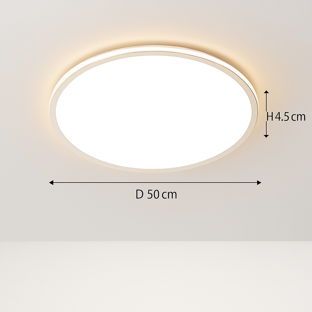 plafonnier à spectre complet protection des yeux haut de gamme intelligent