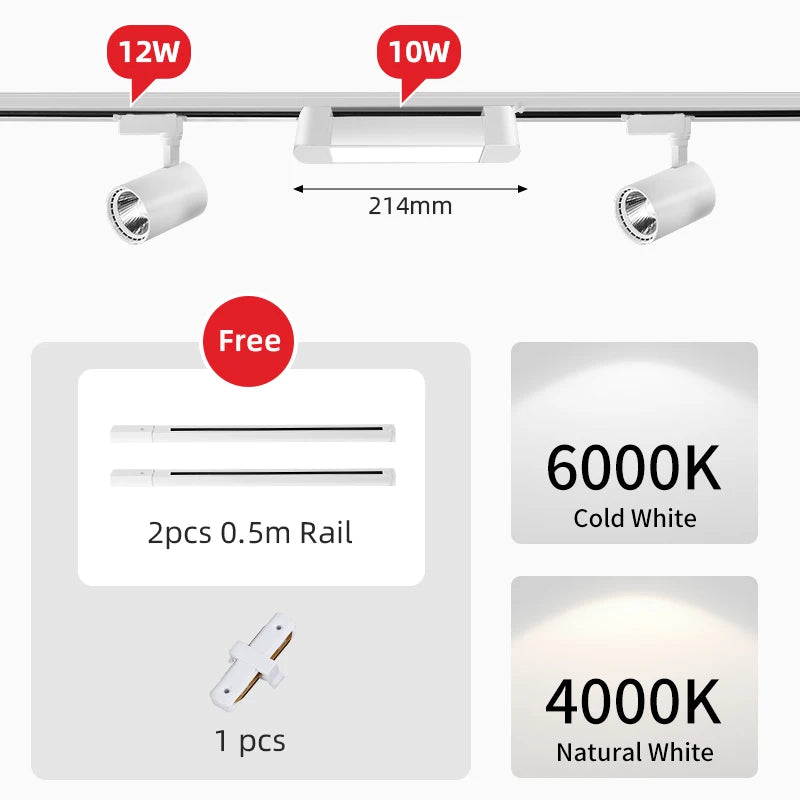 plafonnier sur rail design pour intérieur et éclairage moderne
