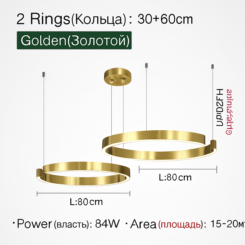 Plafonnier suspension lumière lustres pour salle à manger LED chambre salon nordique décor à la maison moderne lampes à anneau rond