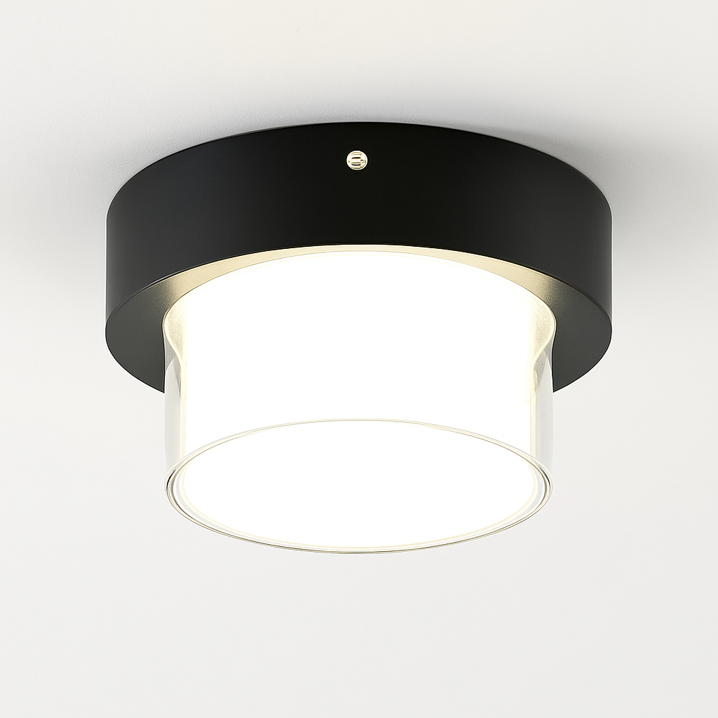 plafonnier étanche rond carré pour extérieur et jardin