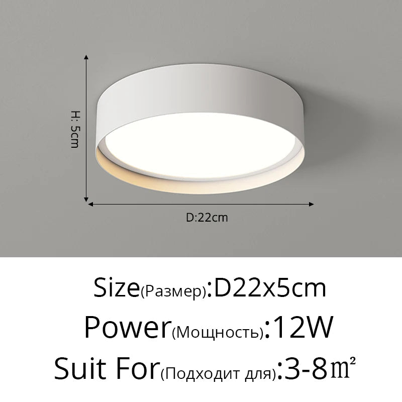 plafonnier triangle ultra mince moderne design élégant pour intérieur