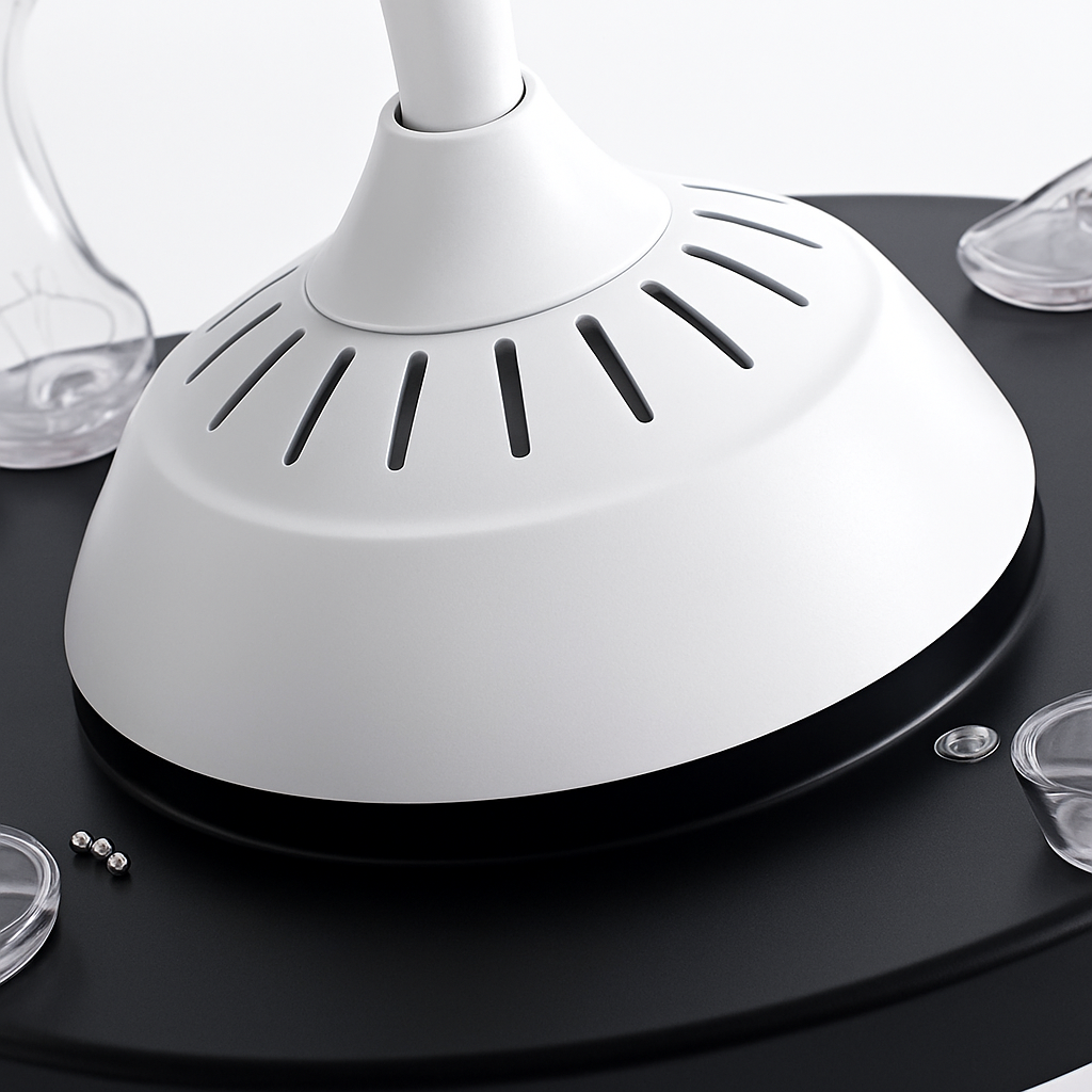 plafonnier ventilateur de plafond lumineux et silencieux