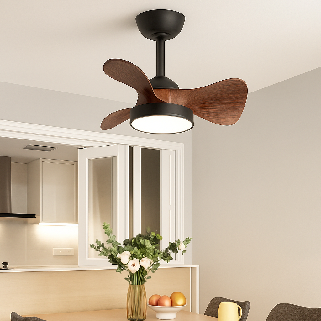 plafonnier ventilateur lumineux télécommandé pour chambre d'enfants