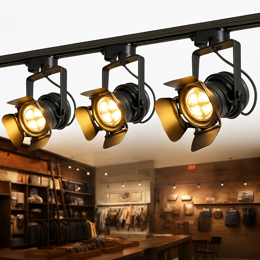 plafonnier vintage industriel pour bar restaurant et magasin