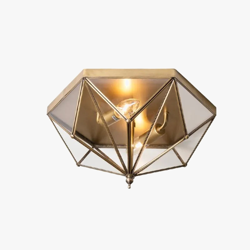 plafonnier vintage élégant pour intérieur moderne et chaleureux