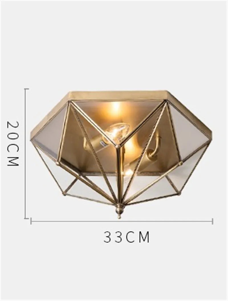 plafonnier vintage élégant pour intérieur moderne et chaleureux