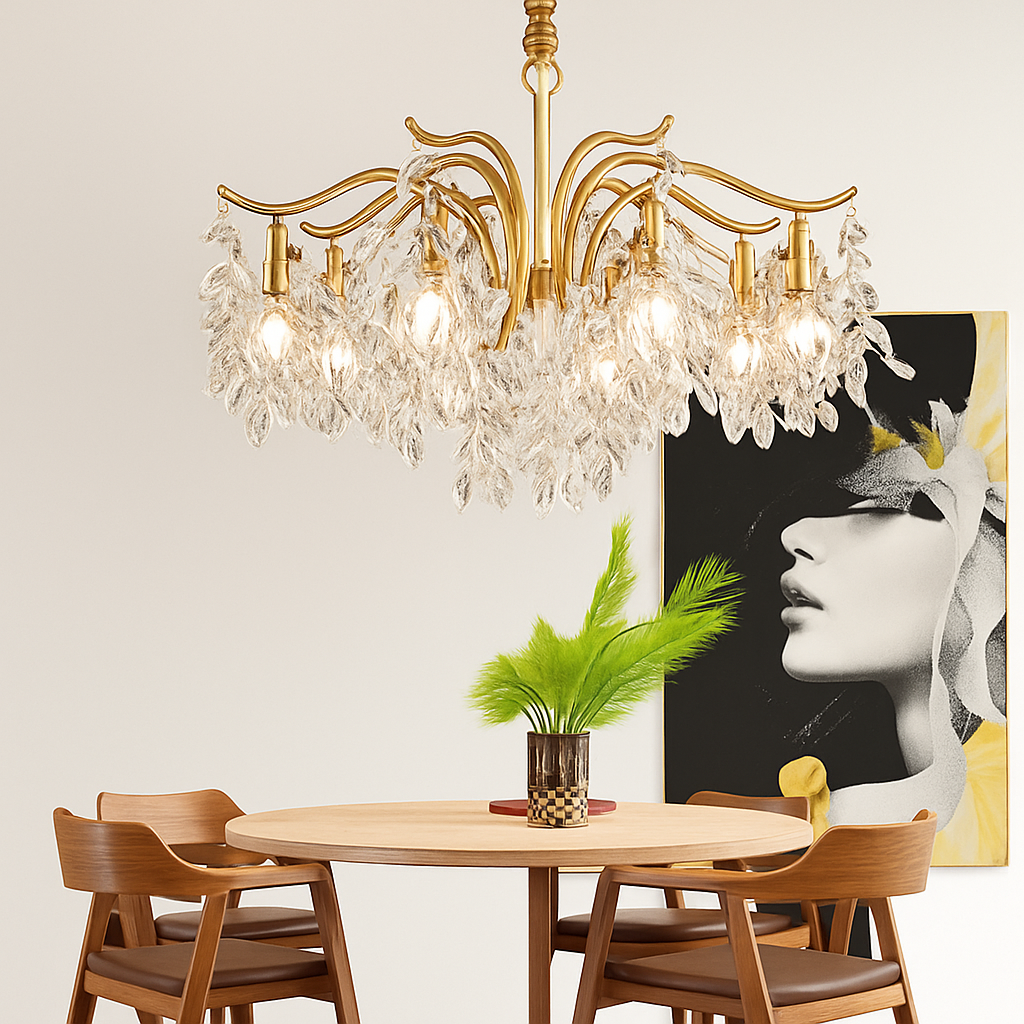plafonnier winfordo américain simple en cristal 	 	 wf-xd005