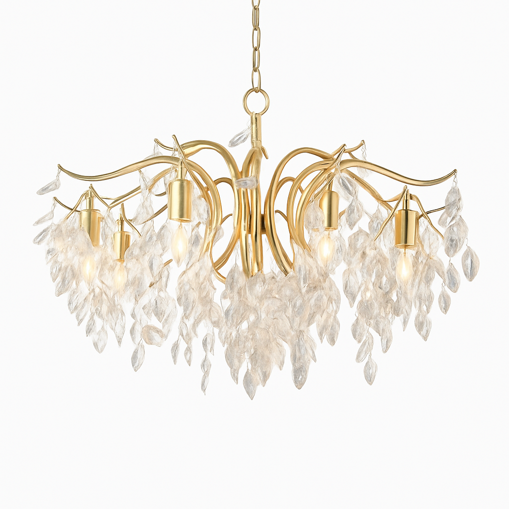 plafonnier winfordo américain simple en cristal 	 	 wf-xd005