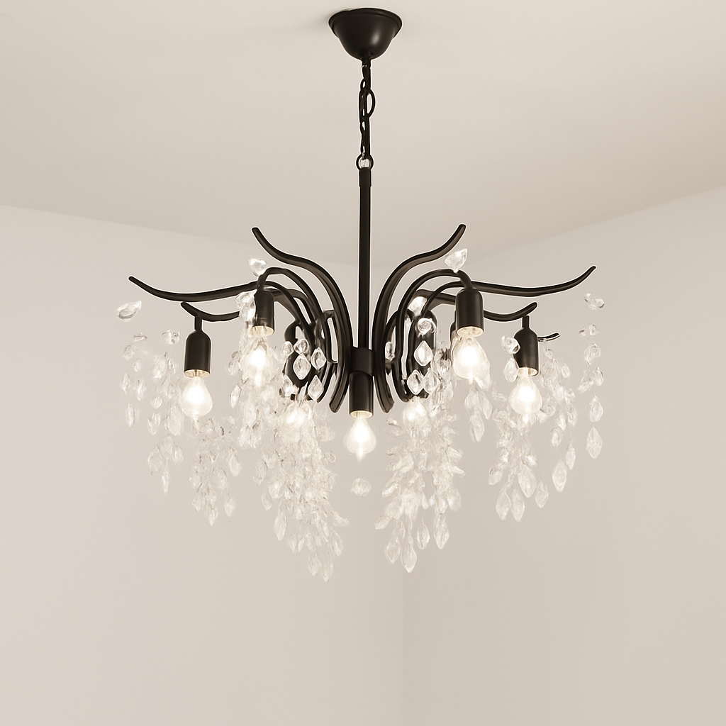 plafonnier winfordo américain simple en cristal 	 	 wf-xd005