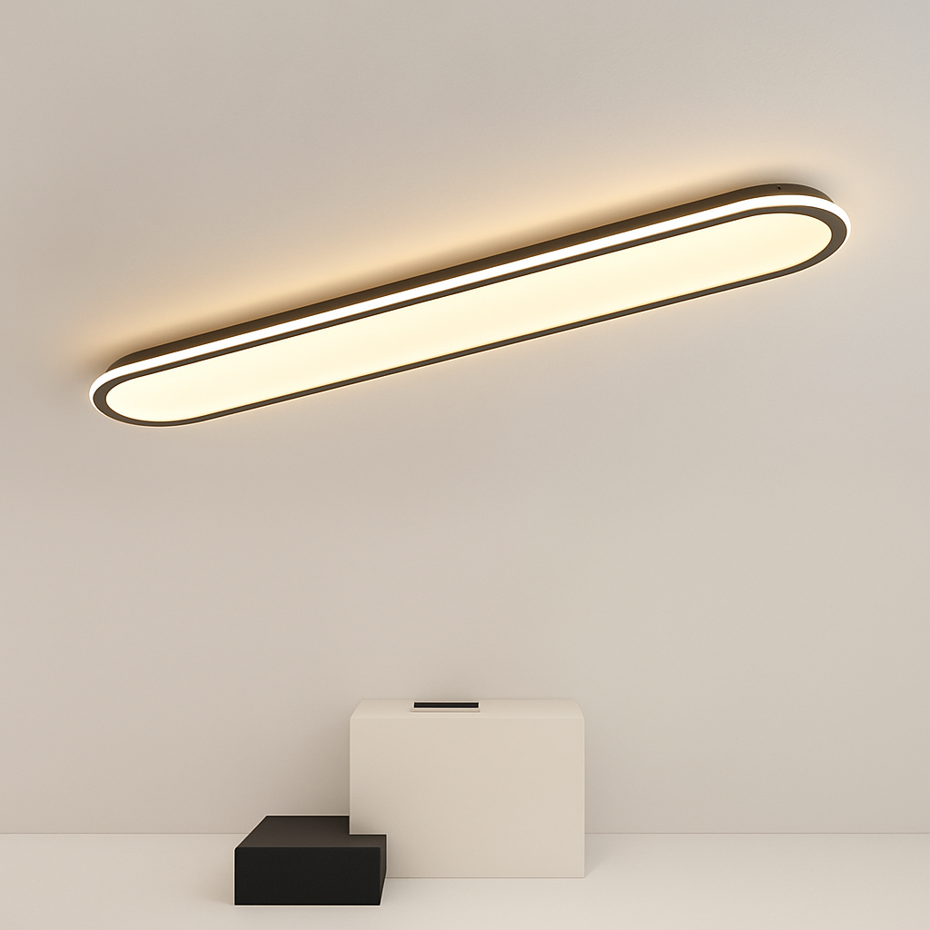plafonniers annulaires nordiques leds modernes pour restaurant de cuisine
