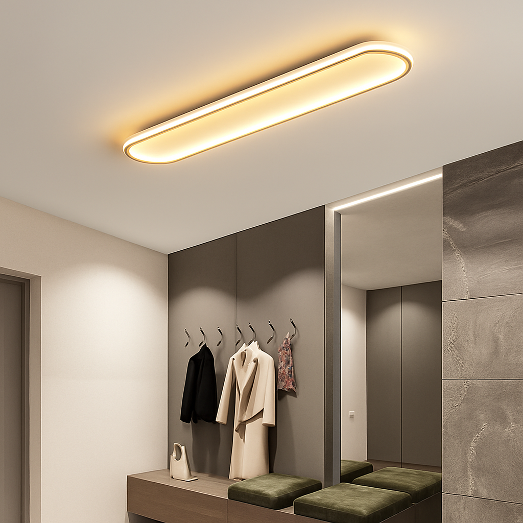 plafonniers annulaires nordiques leds modernes pour restaurant de cuisine
