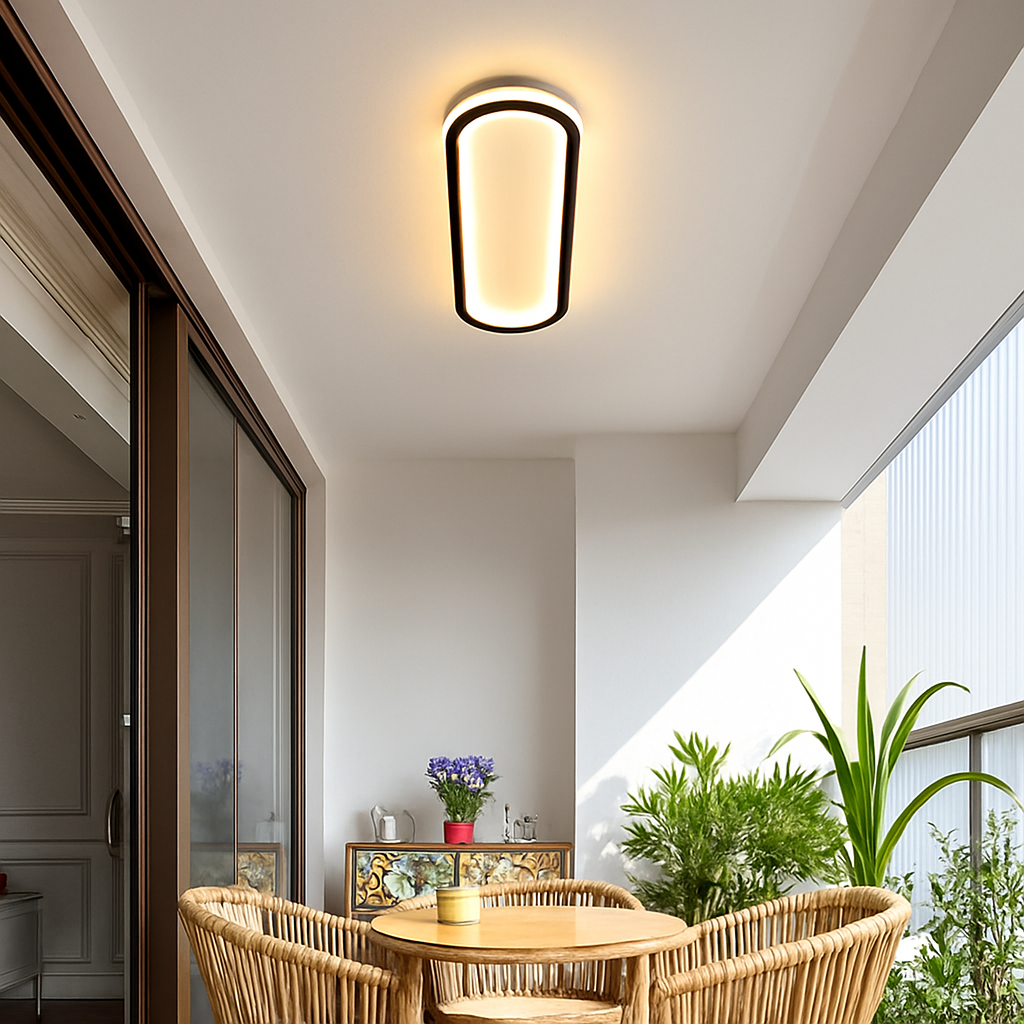 plafonniers annulaires nordiques leds modernes pour restaurant de cuisine