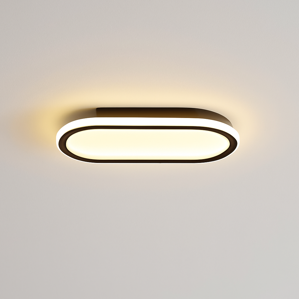 plafonniers annulaires nordiques leds modernes pour restaurant de cuisine