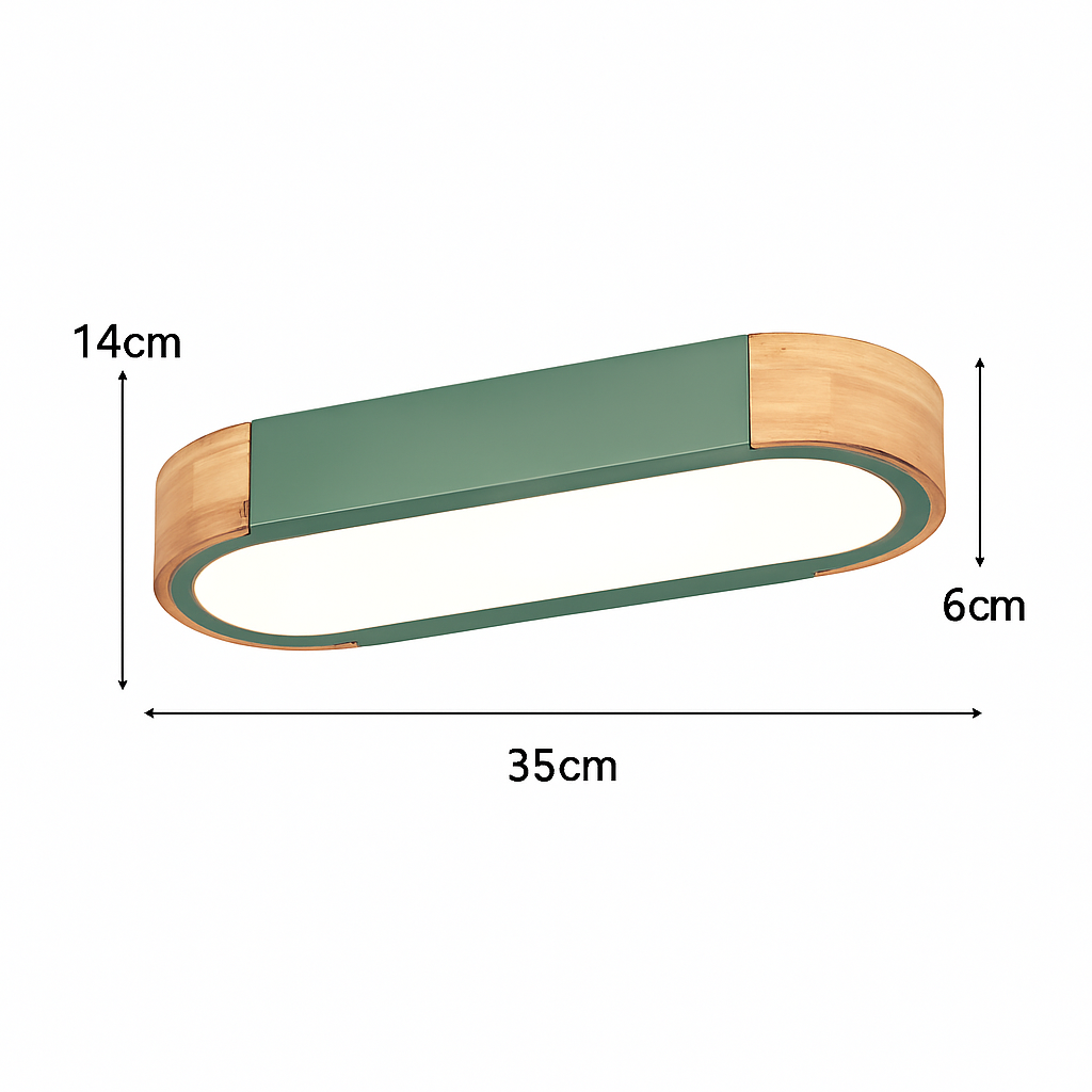 Plafonniers en bois décoratif télécommande panneaux