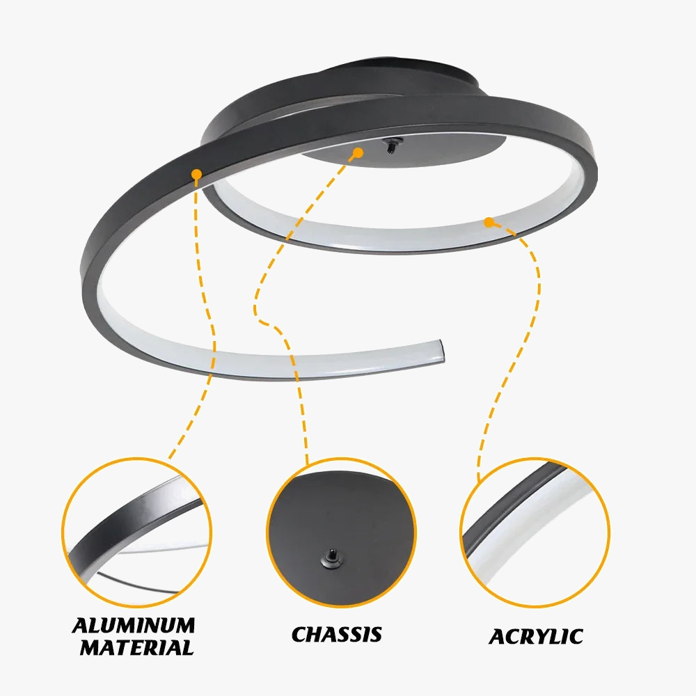 plafonniers lampes pour allée et trou de serrure
