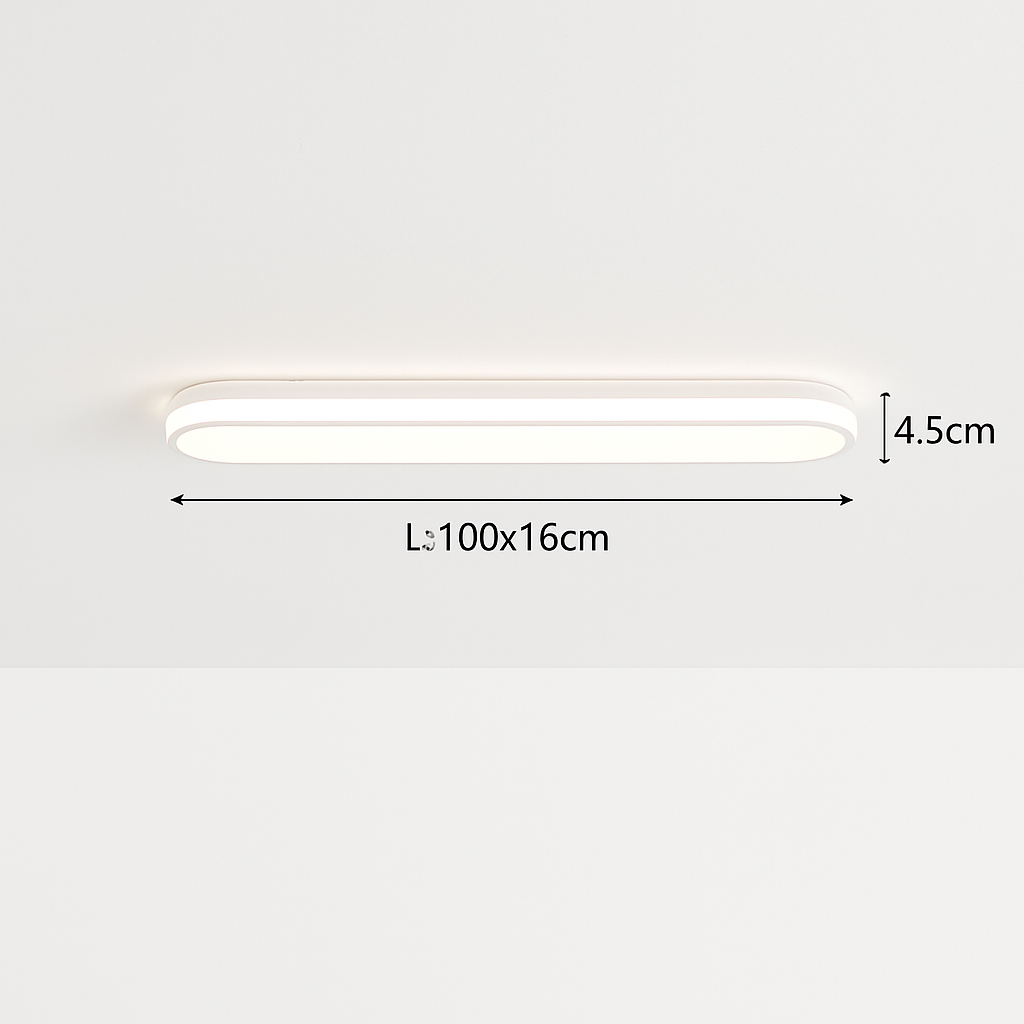 plafonniers led encastrés allée couloir spectre complet protection des yeux