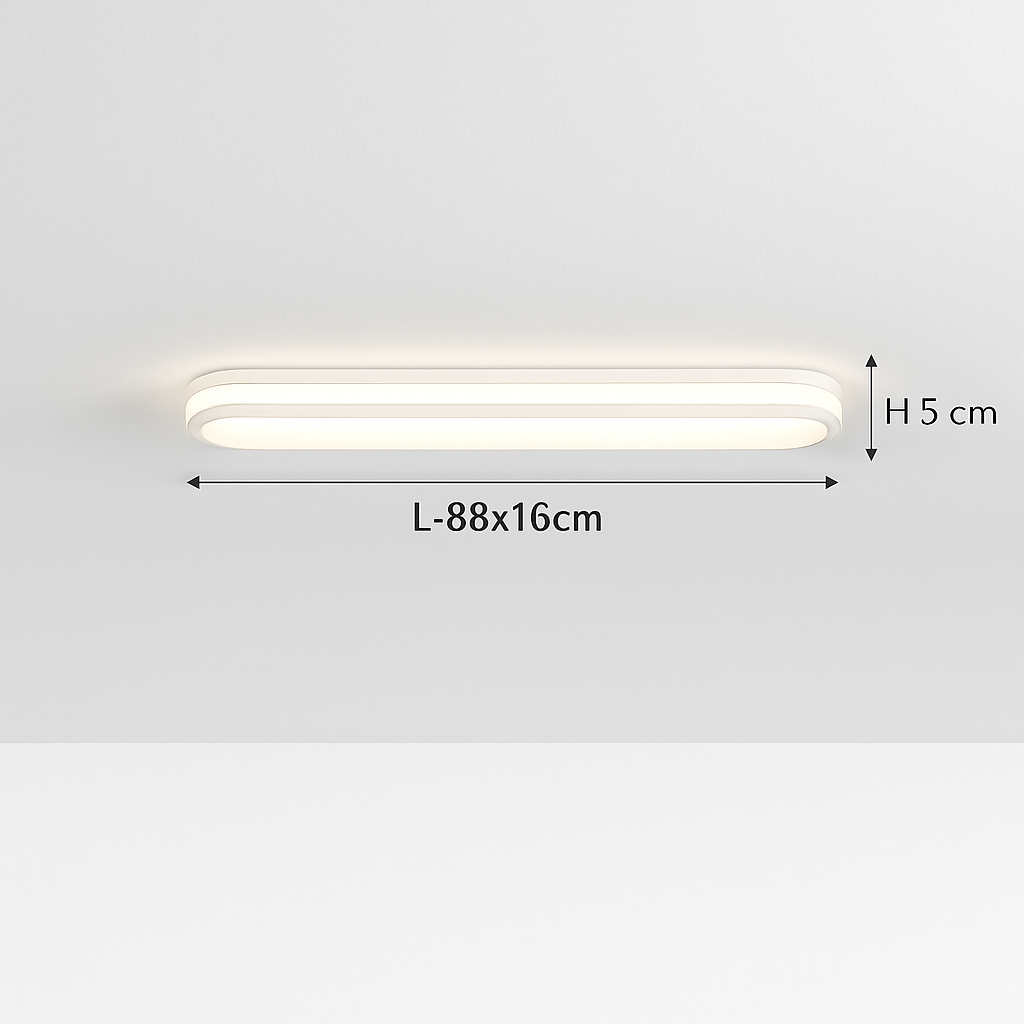 plafonniers led encastrés allée couloir spectre complet protection des yeux