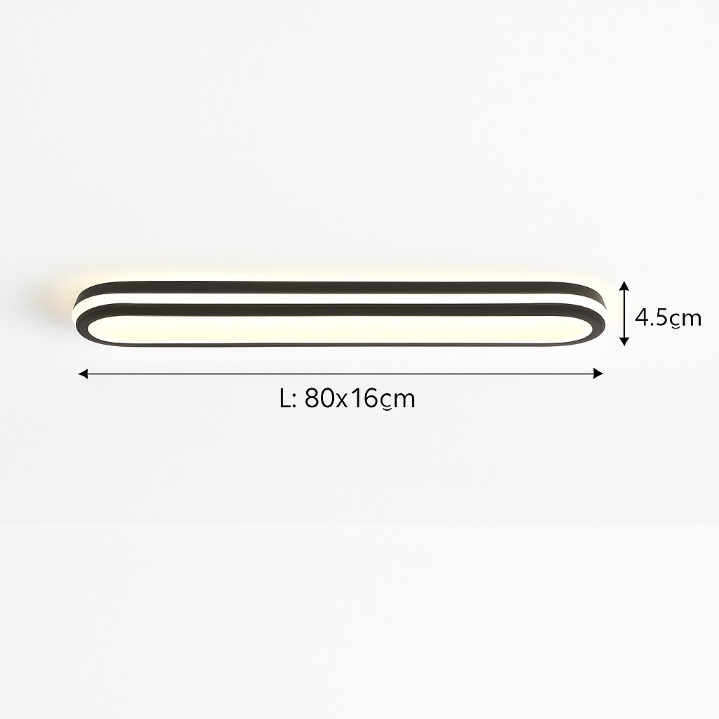 plafonniers led encastrés allée couloir spectre complet protection des yeux