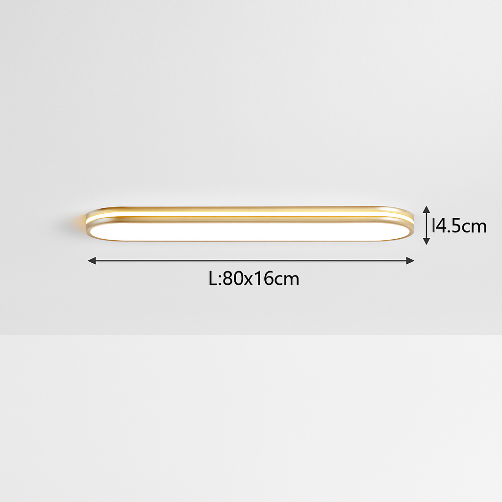 plafonniers led encastrés allée couloir spectre complet protection des yeux