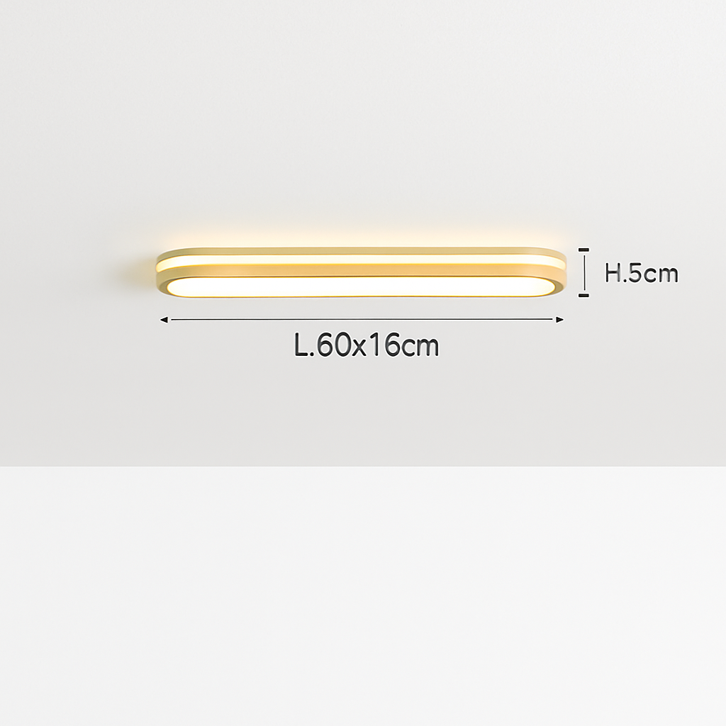 plafonniers led encastrés allée couloir spectre complet protection des yeux
