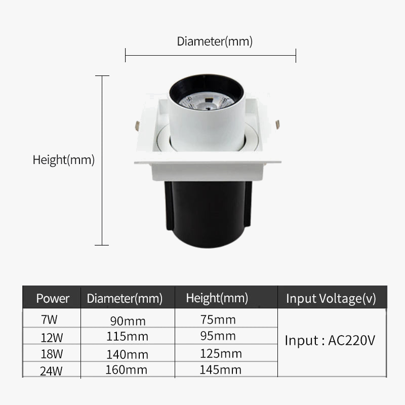 plafonniers led modernes et minimalistes pour espaces commerciaux et domestiques