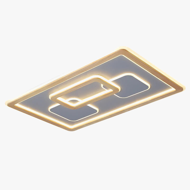 plafonniers led modernes à luminosité réglable pour décoration