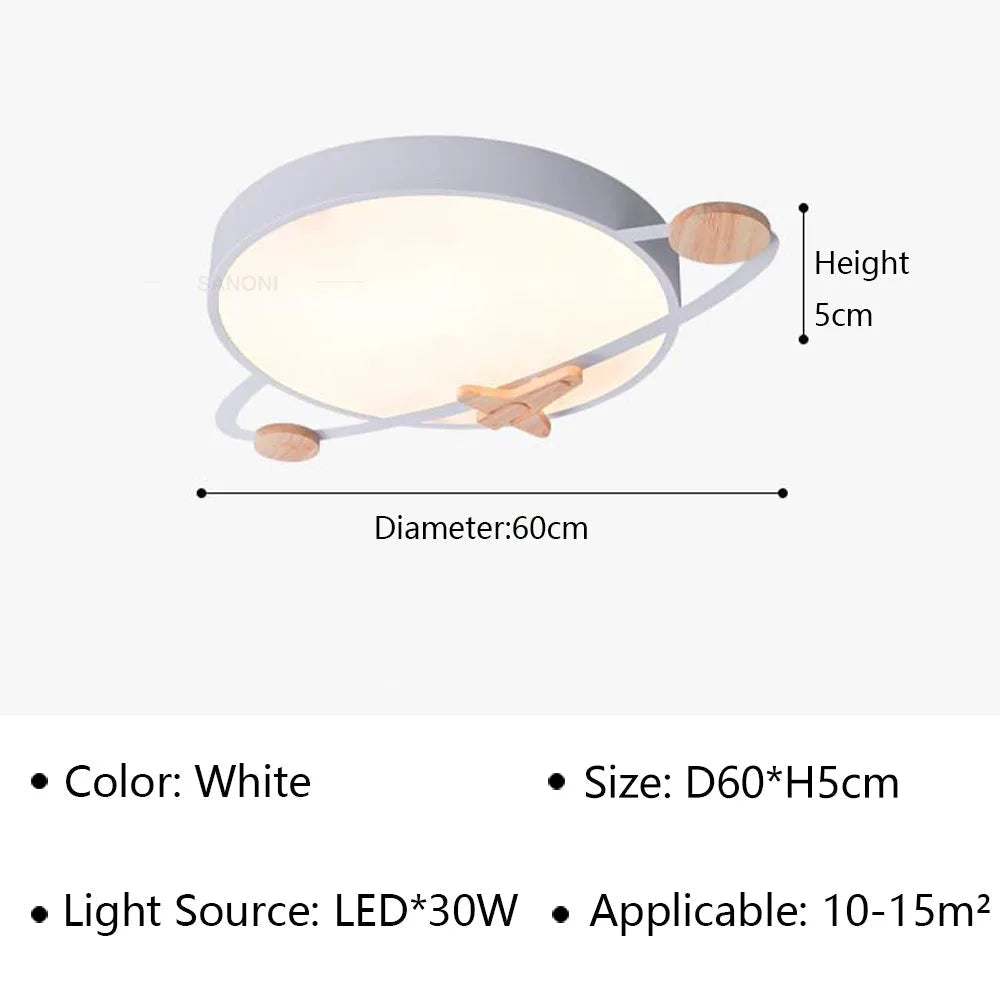 plafonniers led modernes pour décoration intérieure élégante