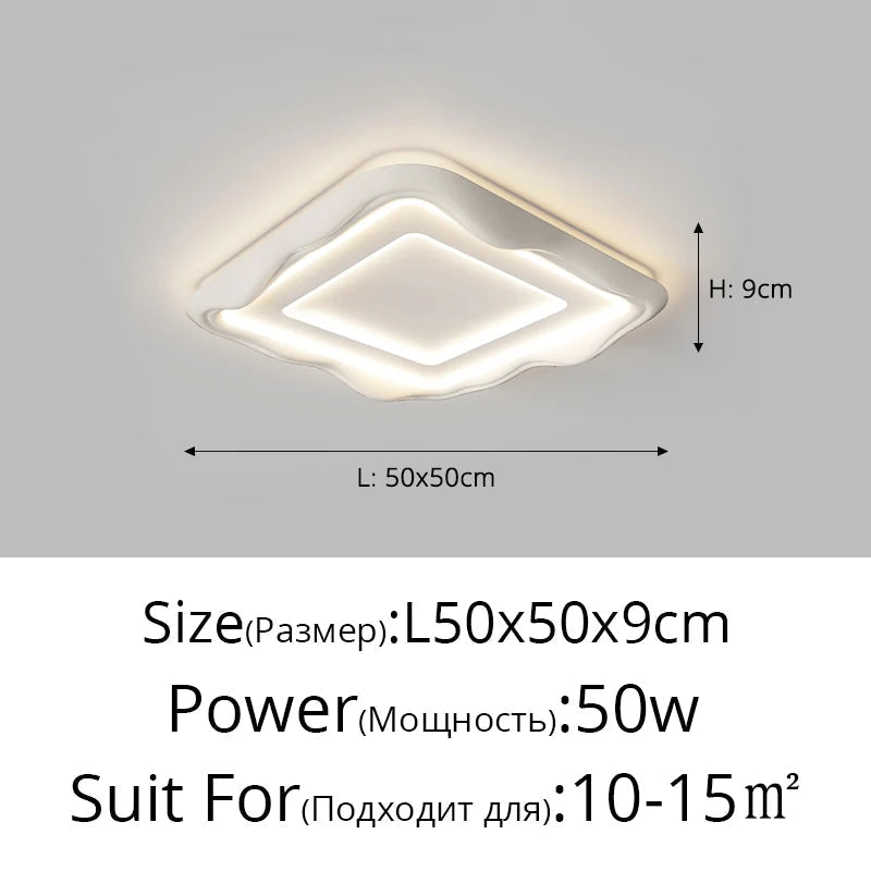 plafonniers à led modernes pour un éclairage intérieur créatif