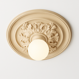 plafonniers led modernes style nordique rétro français sculptés